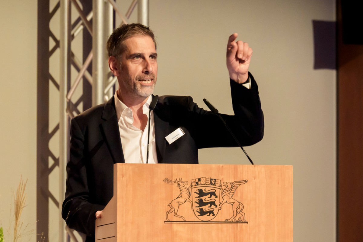 Thomas Kaiser am Rednerpult