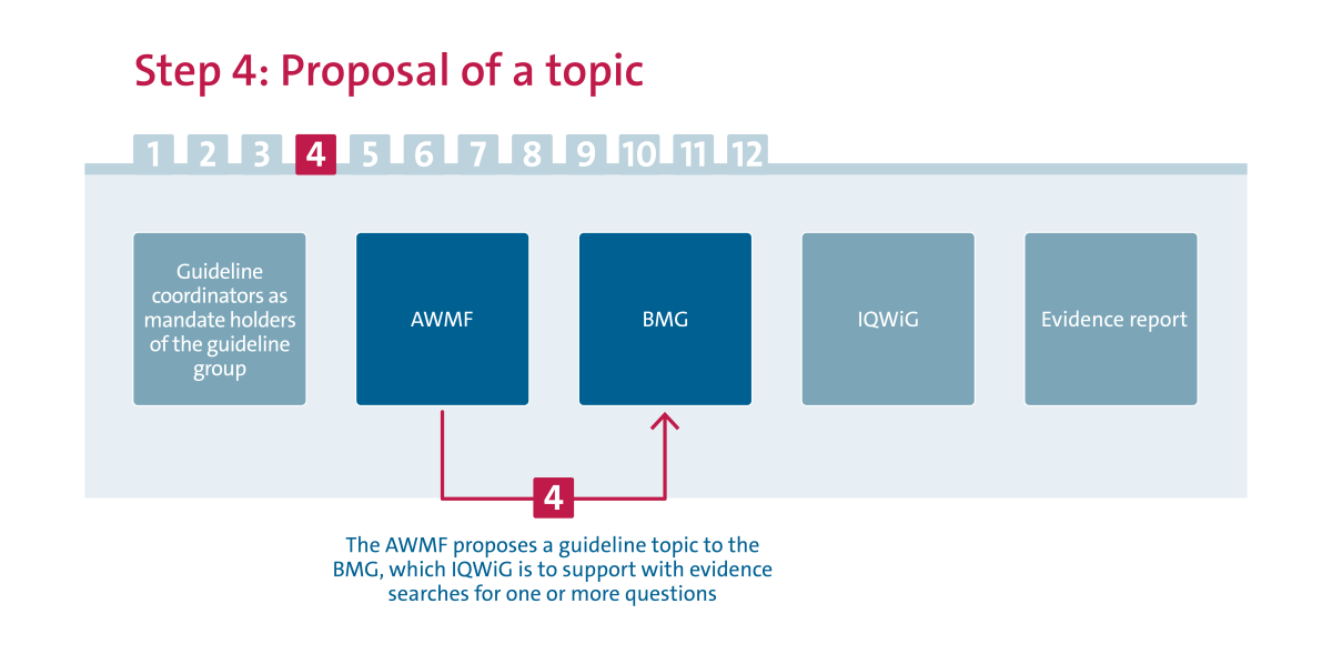 evidence reports Step 4 Proposal of a topic