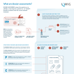 infographic dossier assessments