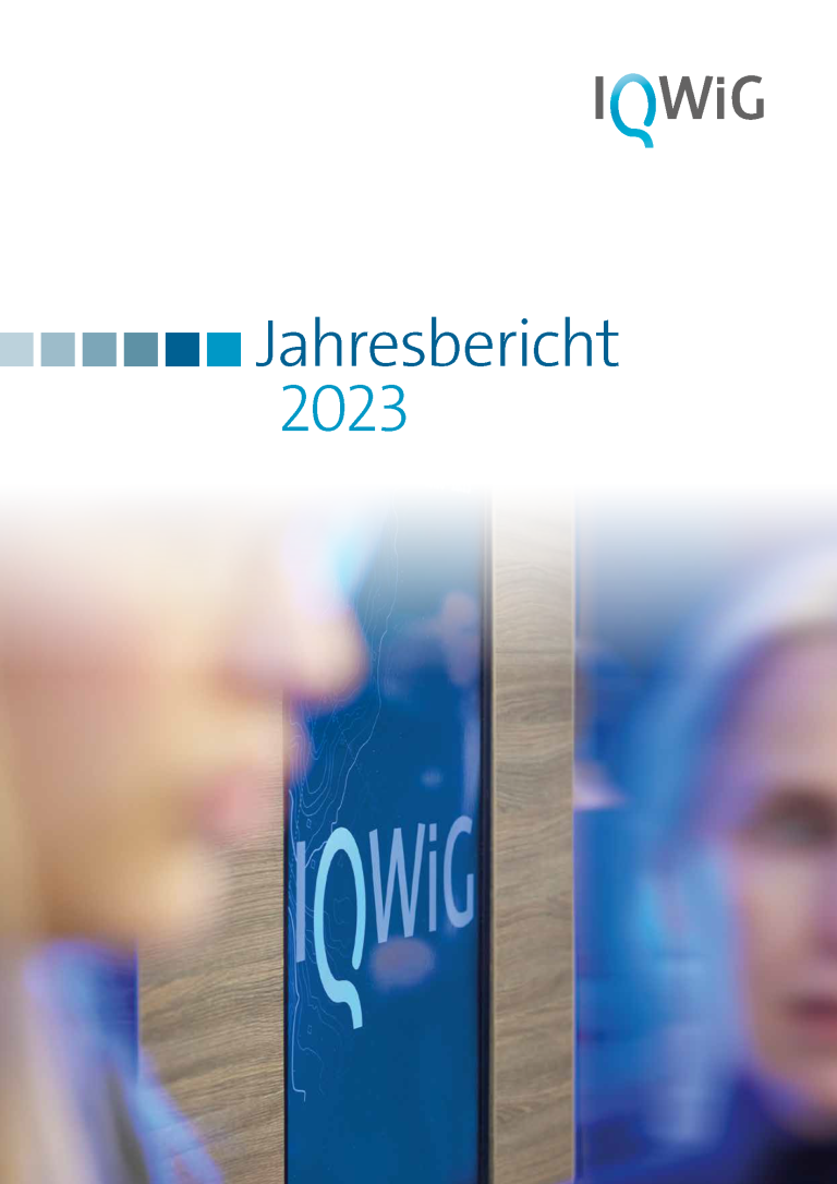 Titelseite Jahresbericht 2023