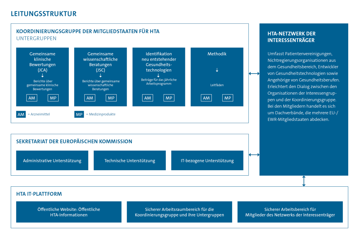 Leitungsstruktur EU-HTA