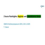 Titelseite der Präsentation